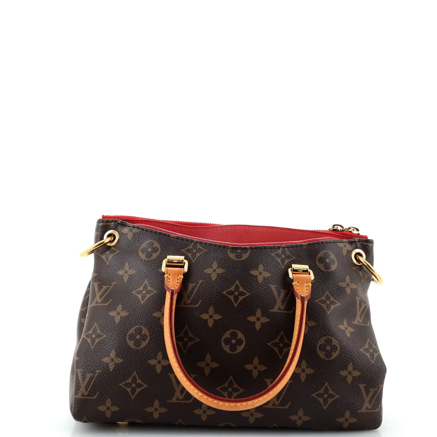Louis Vuitton Pallas Tote Bb Canvas Monogram Shoulder Bag