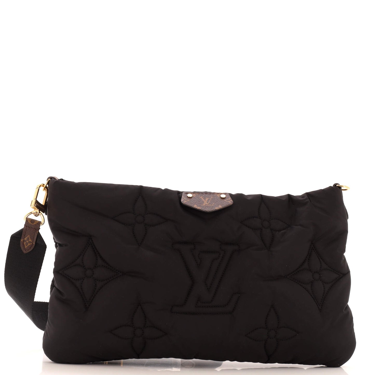 Louis Vuitton Maxi Multi Pochette Accessoires Econyl Handbag Nylon Quilted Travel Bag Nylon 26502433