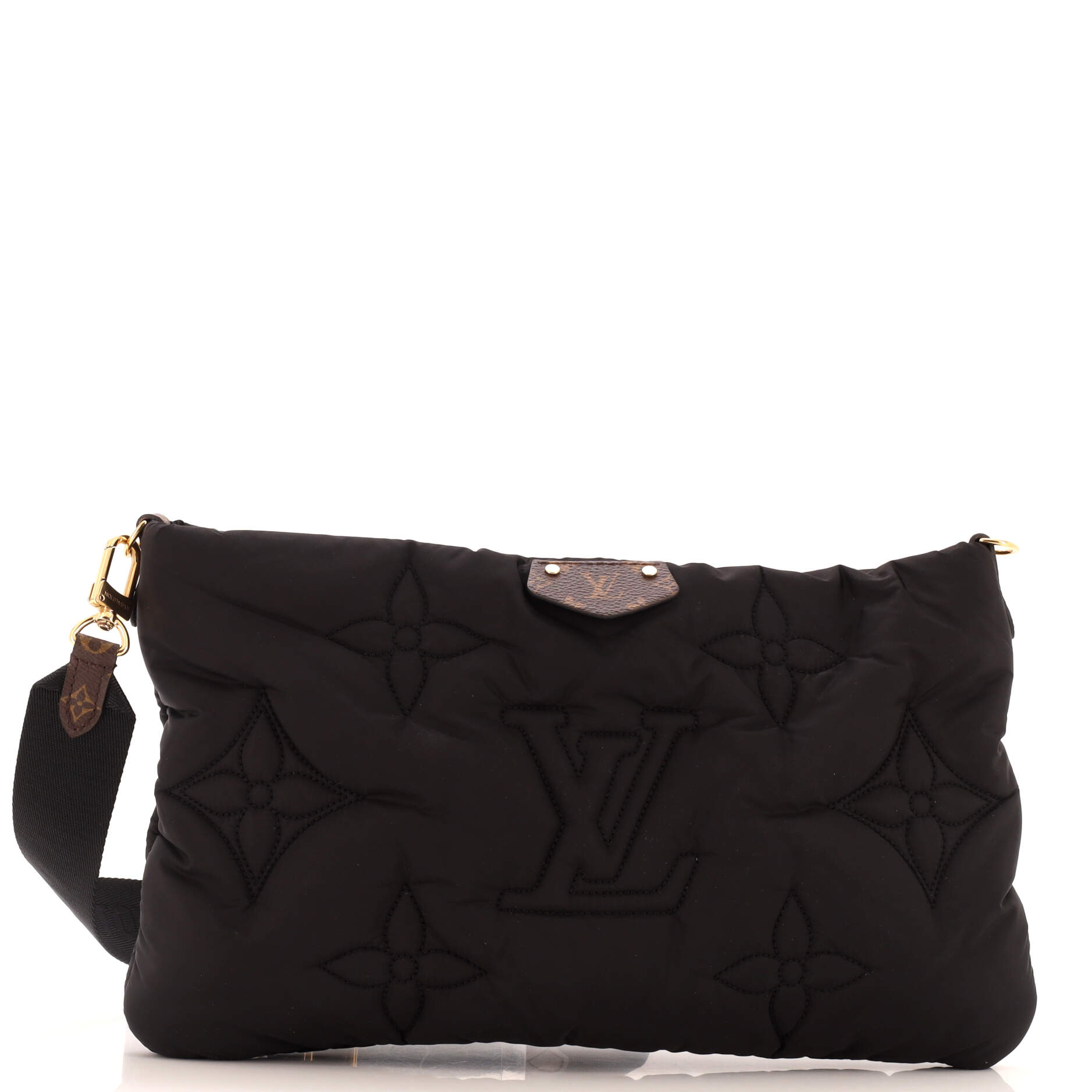 Louis Vuitton Maxi Multi Pochette Accessoires Econyl Handbag Nylon Quilted Travel Bag Nylon 26502433