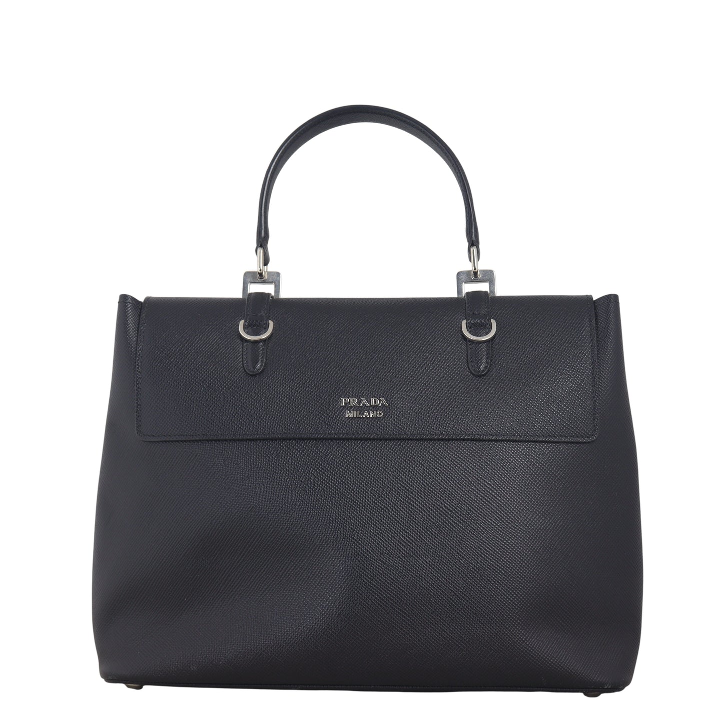 Prada Saffiano Cuir Top Handle Tote Handbag Tote Bag