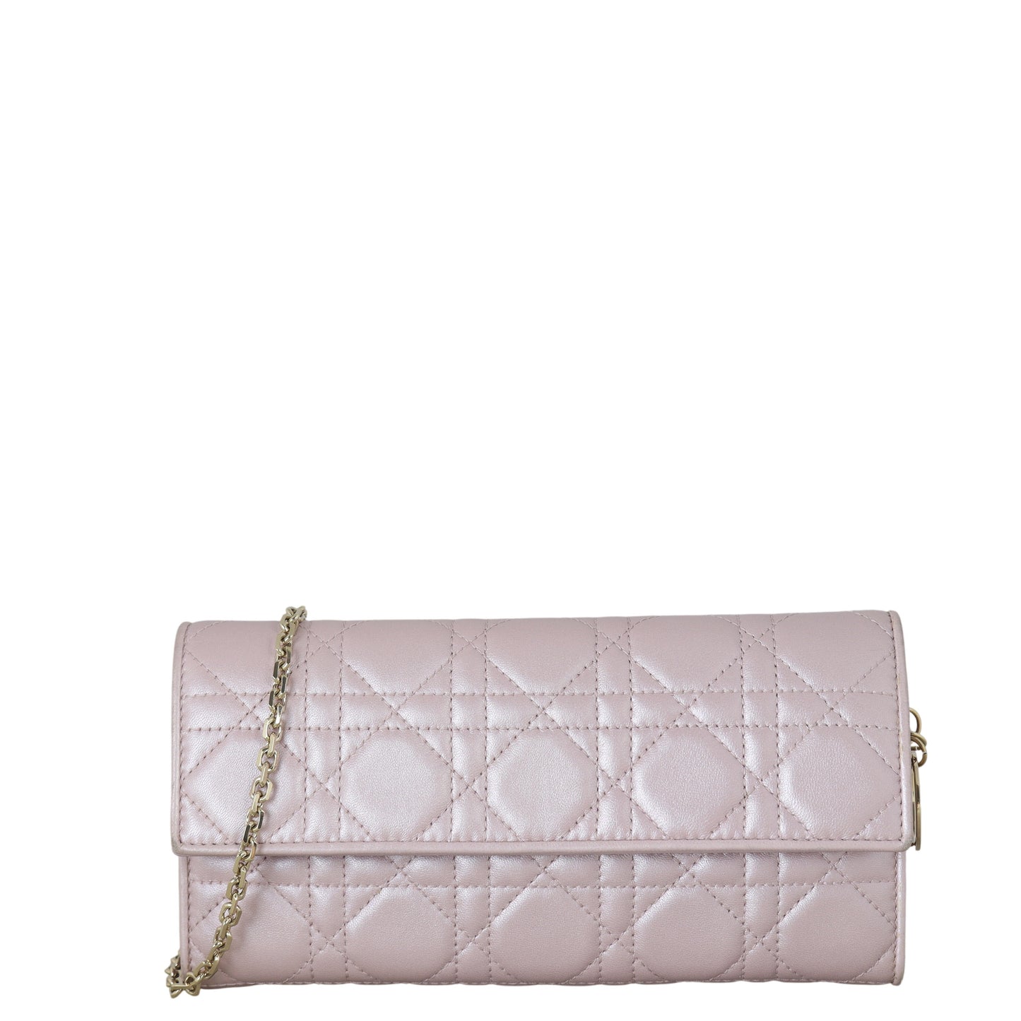 Dior Crossbody Bag Lady Wallet on Pink Mini Small Clutch Bag