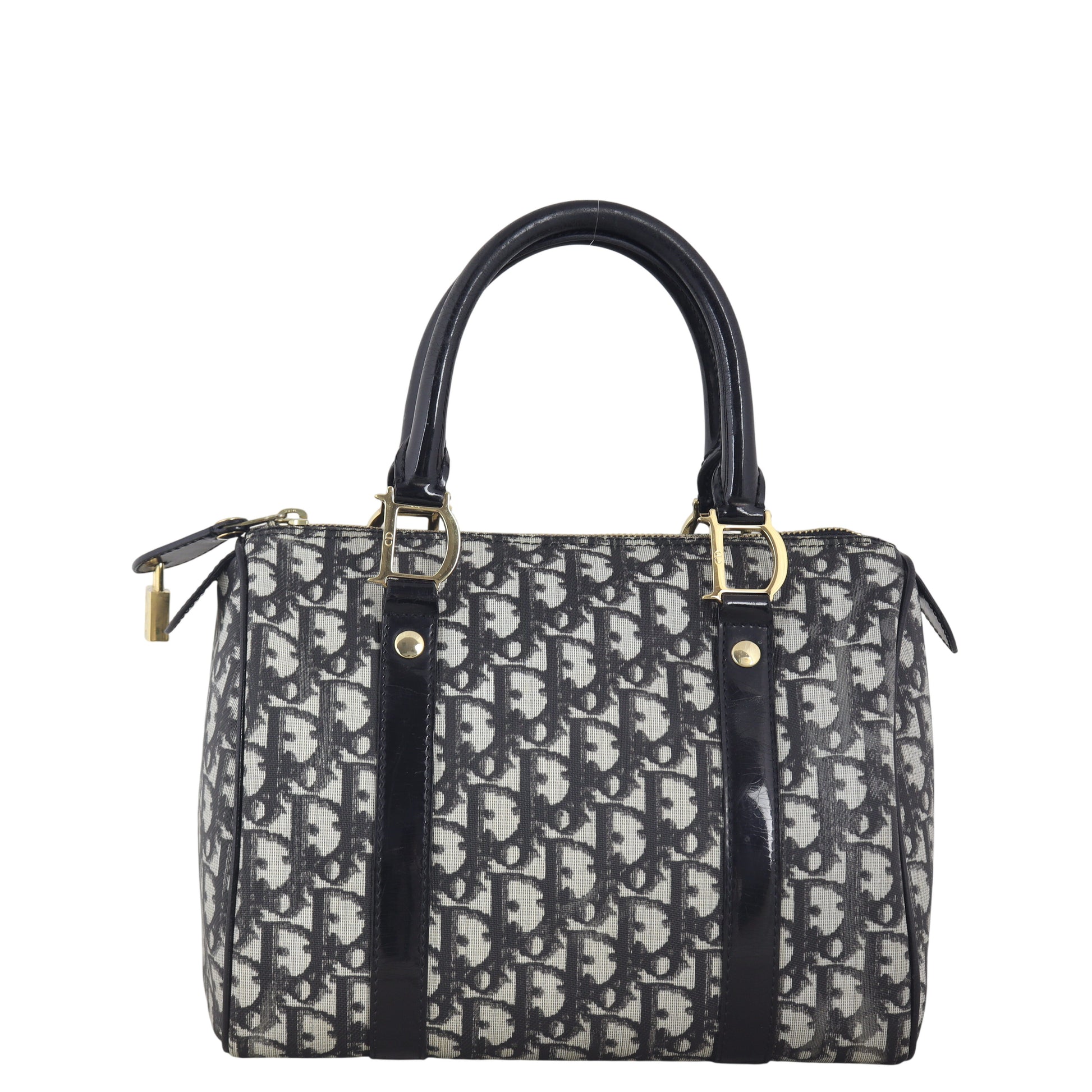 Dior Handbag Boston Oblique 2 Canvas