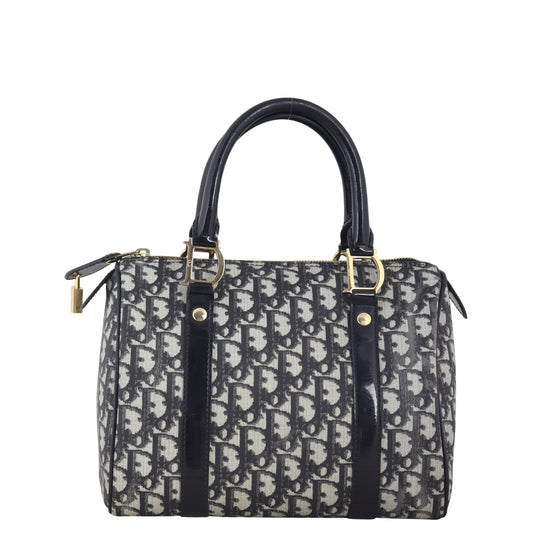 Dior Handbag Boston Oblique 2 Canvas
