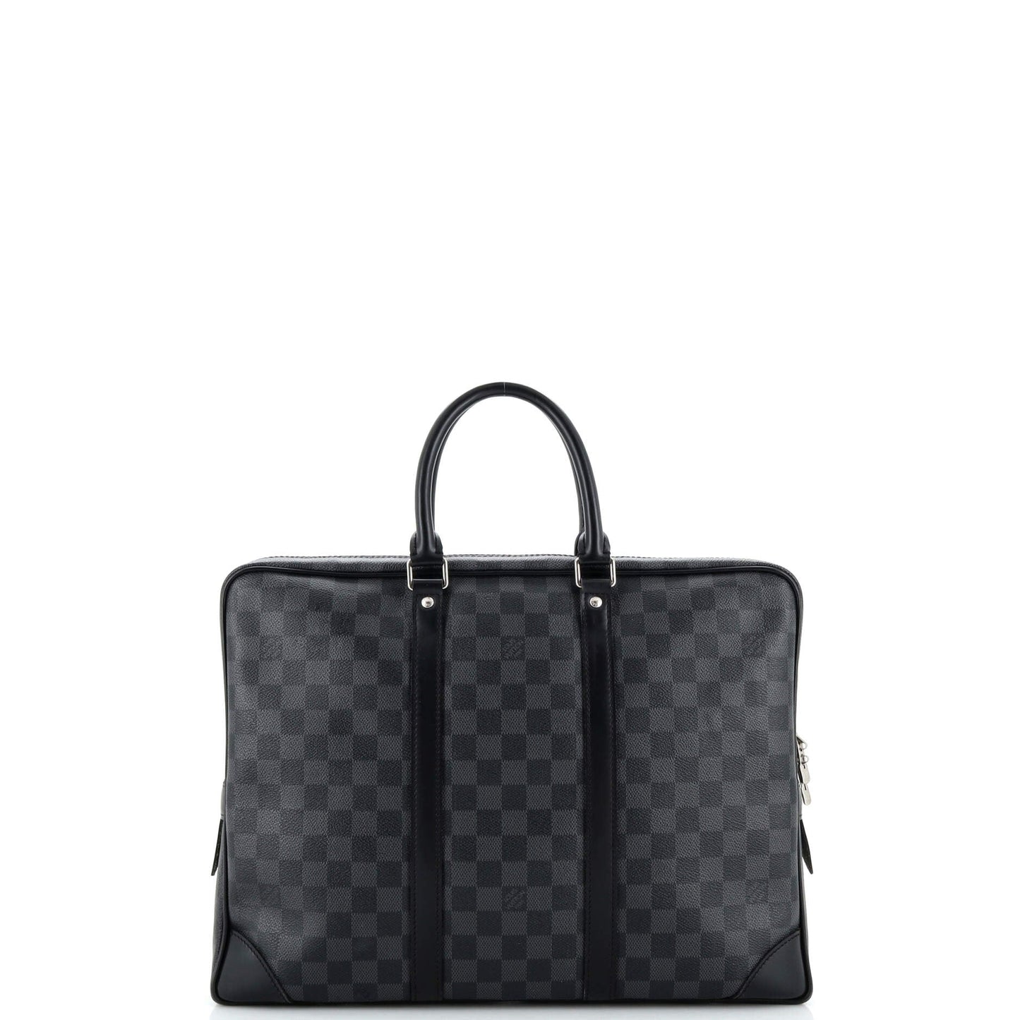Louis Vuitton Porte Documents Voyage Briefcase Damier Graphite Pm Travel Bag