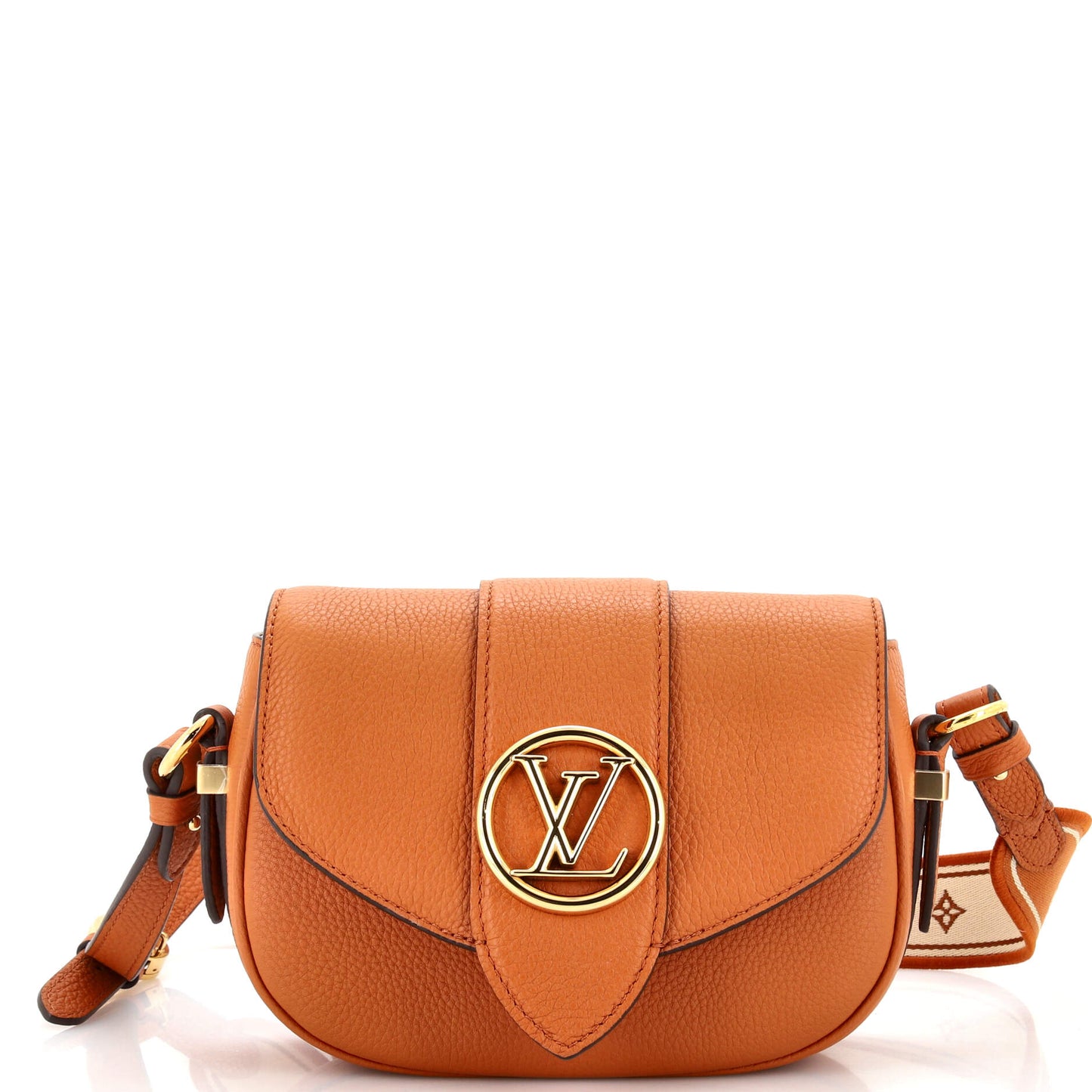 Louis Vuitton LV Lv Pont Soft Bag Pm Leather Shoulder Bag Leather Pm269627138