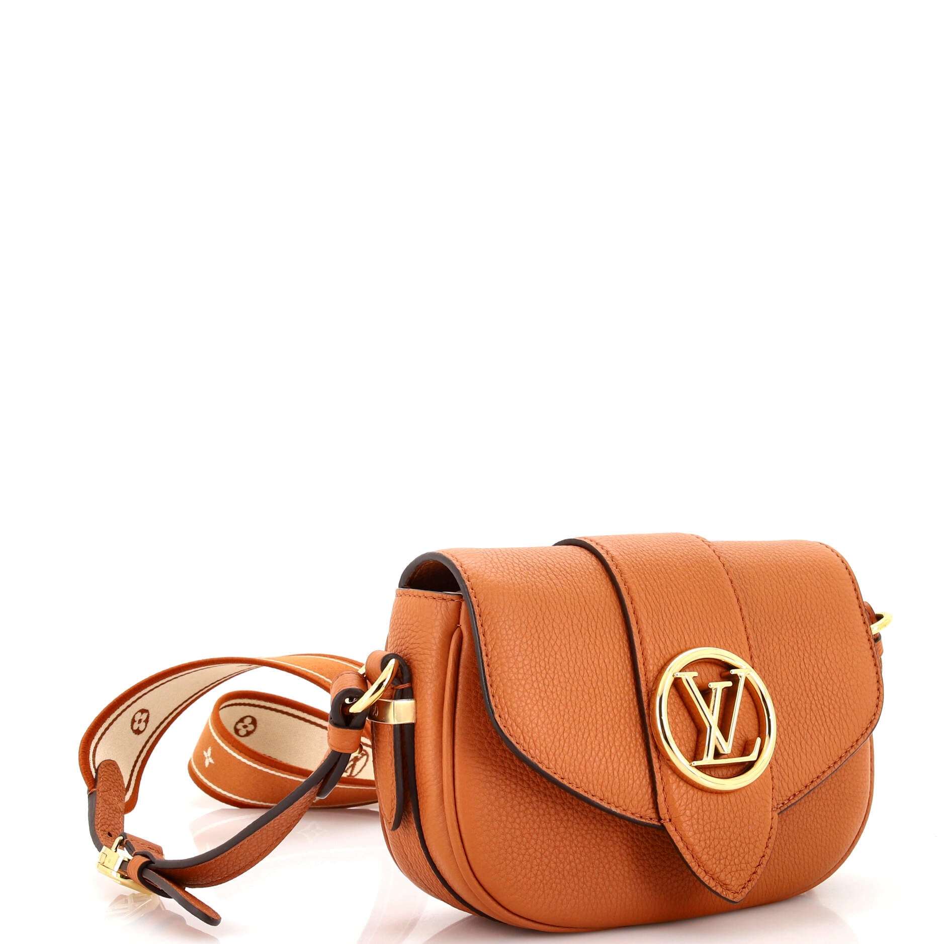 Louis Vuitton LV Lv Pont Soft Bag Pm Leather Shoulder Bag Leather Pm269627138