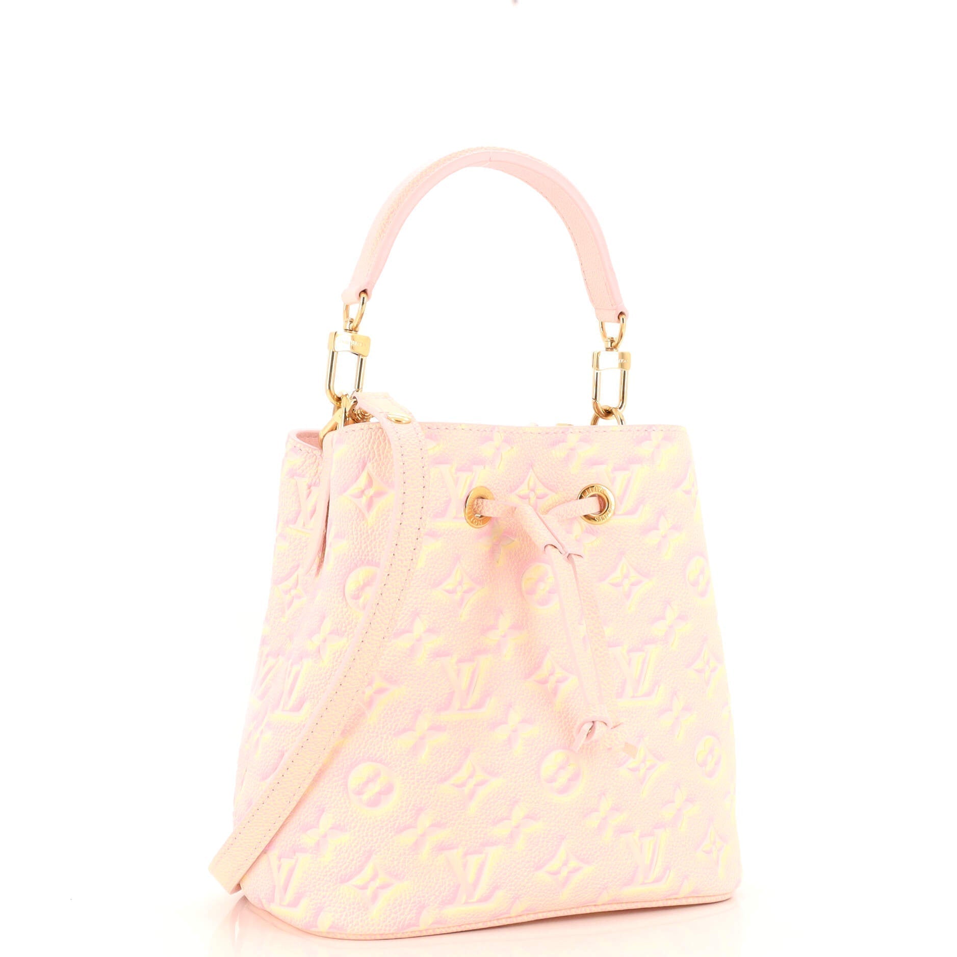 Louis Vuitton Neonoe Handbag Stardust Empreinte Bb Leather Monogram Bucket Bag