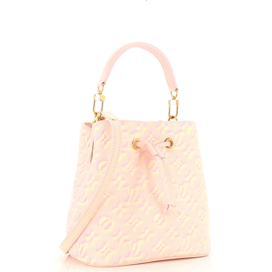 Louis Vuitton Neonoe Handbag Stardust Empreinte Bb Leather Monogram Bucket Bag