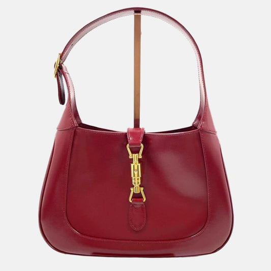 Gucci Jackie Leather Red Small Shoulder Bag
