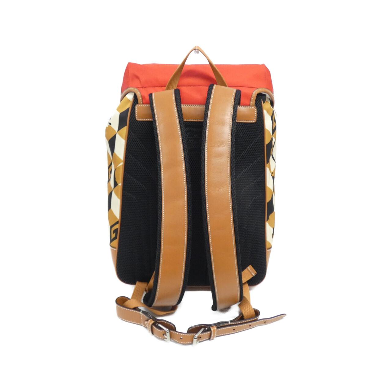 Gucci Backpack Leather Nylon