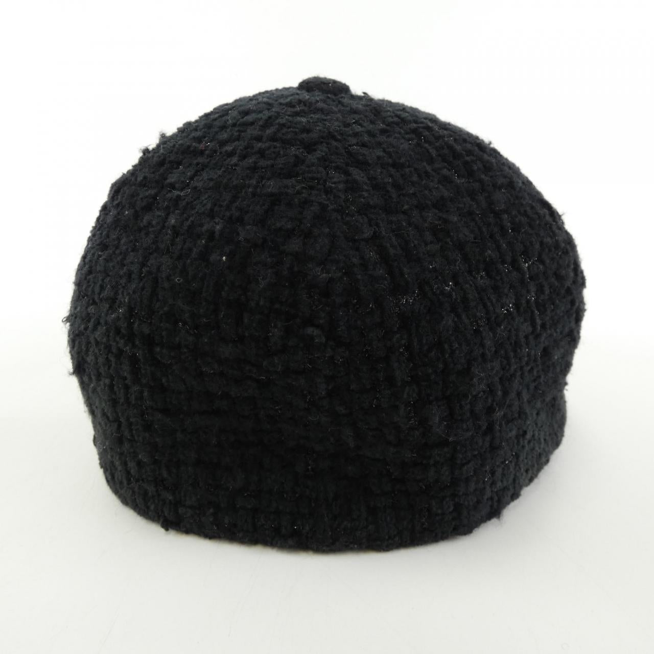 Chanel  8562B09111 Cotton Wool Silk Cap
