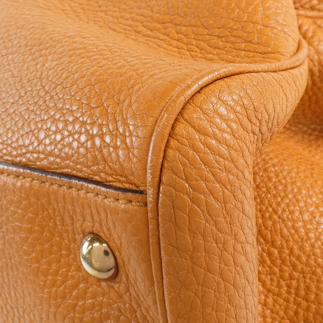 Gucci Gucci 323658 A7M0G Leather Bag Travel Bag