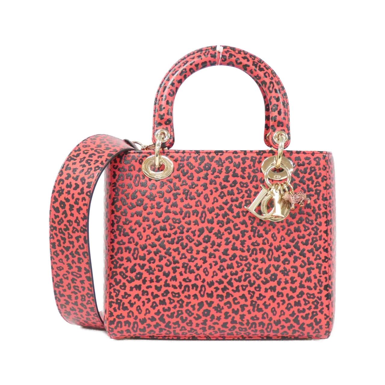 Dior Christian Lady Bag Leather Travel Bag