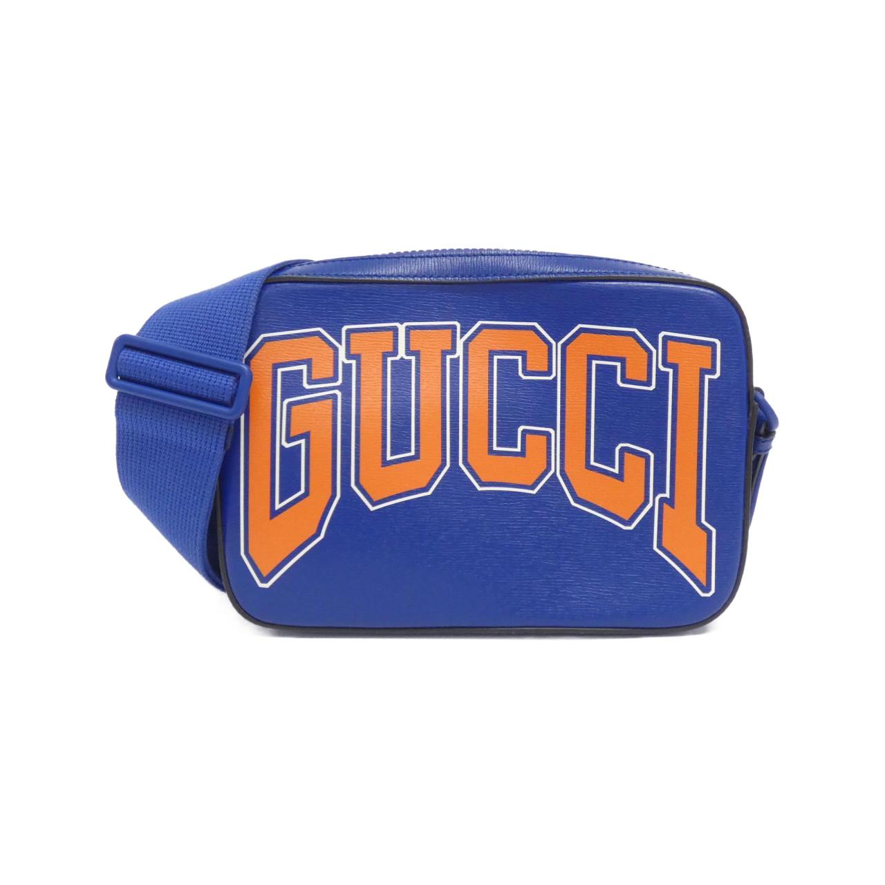 Gucci Matelassé Shoulder Bag Leather