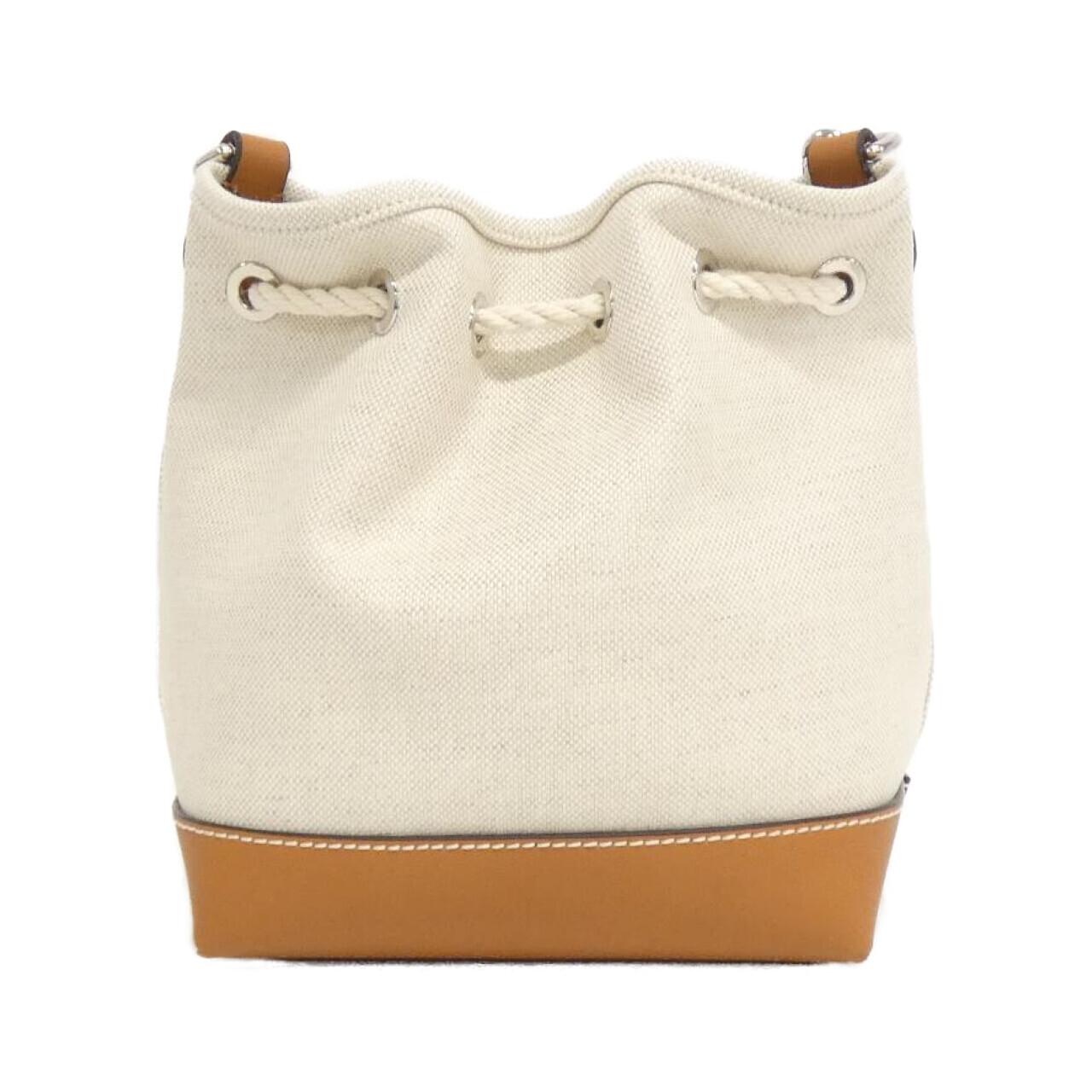 Gucci Cotton Linen Shoulder Bag Canvas