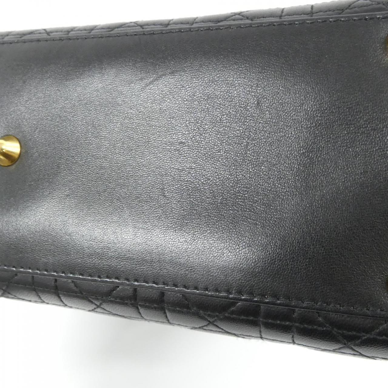 Dior Christian Lady Bag Lambskin Travel Bag