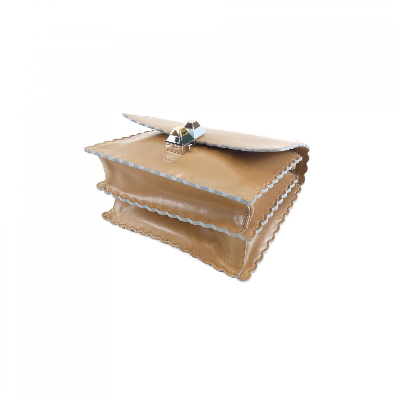 Fendi Kan Calf Shoulder Bag Mini