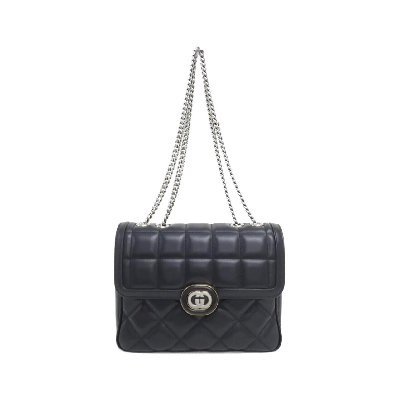 Gucci Deco Shoulder Bag Leather