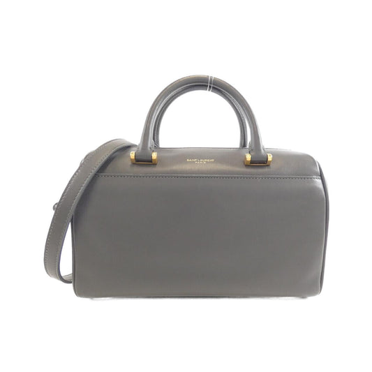 YSL Saint Laurent Duffle Calf Boston Bag Baby Travel Bag