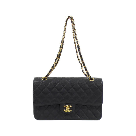 1112 Caviar Skin Shoulder Bag Heritage