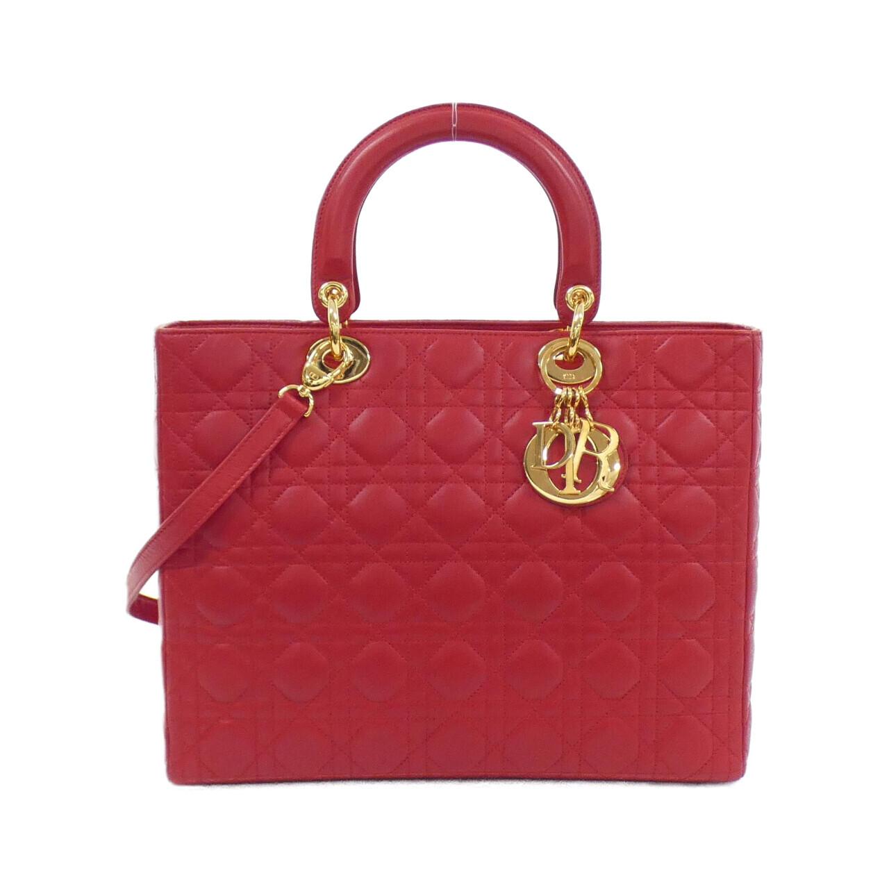 Dior Christian Lady Bag Lambskin Travel Bag Lambskin Bag 3