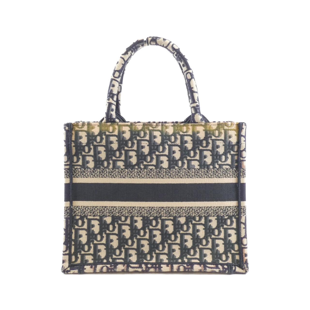Dior Christian Book Tote Oblique Tote Bag Canvas