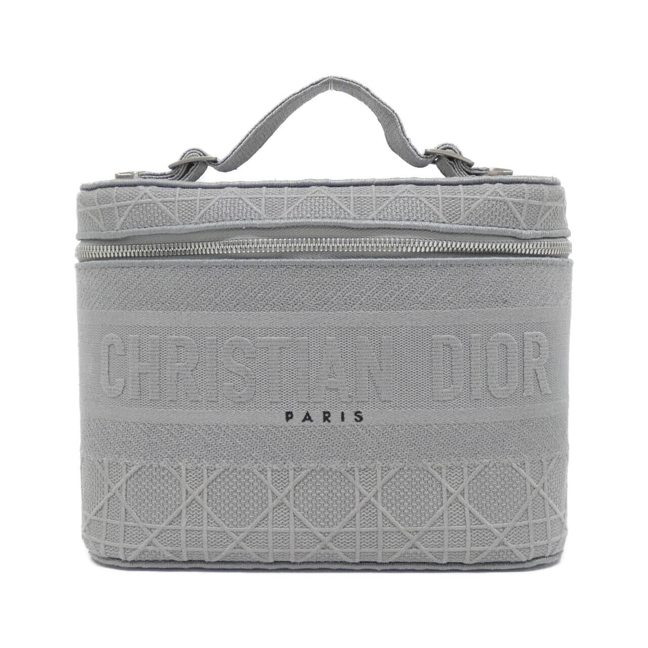 Dior Christian Travel Vanity Case Bag Canvas Travel Bag
