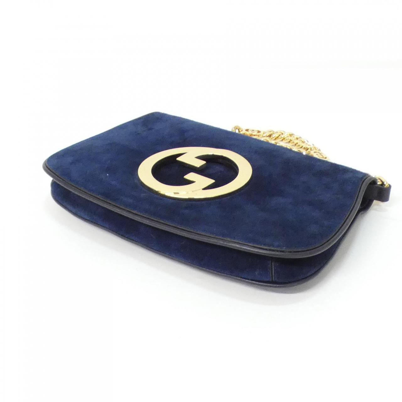 Gucci Blondie Shoulder Bag Suede