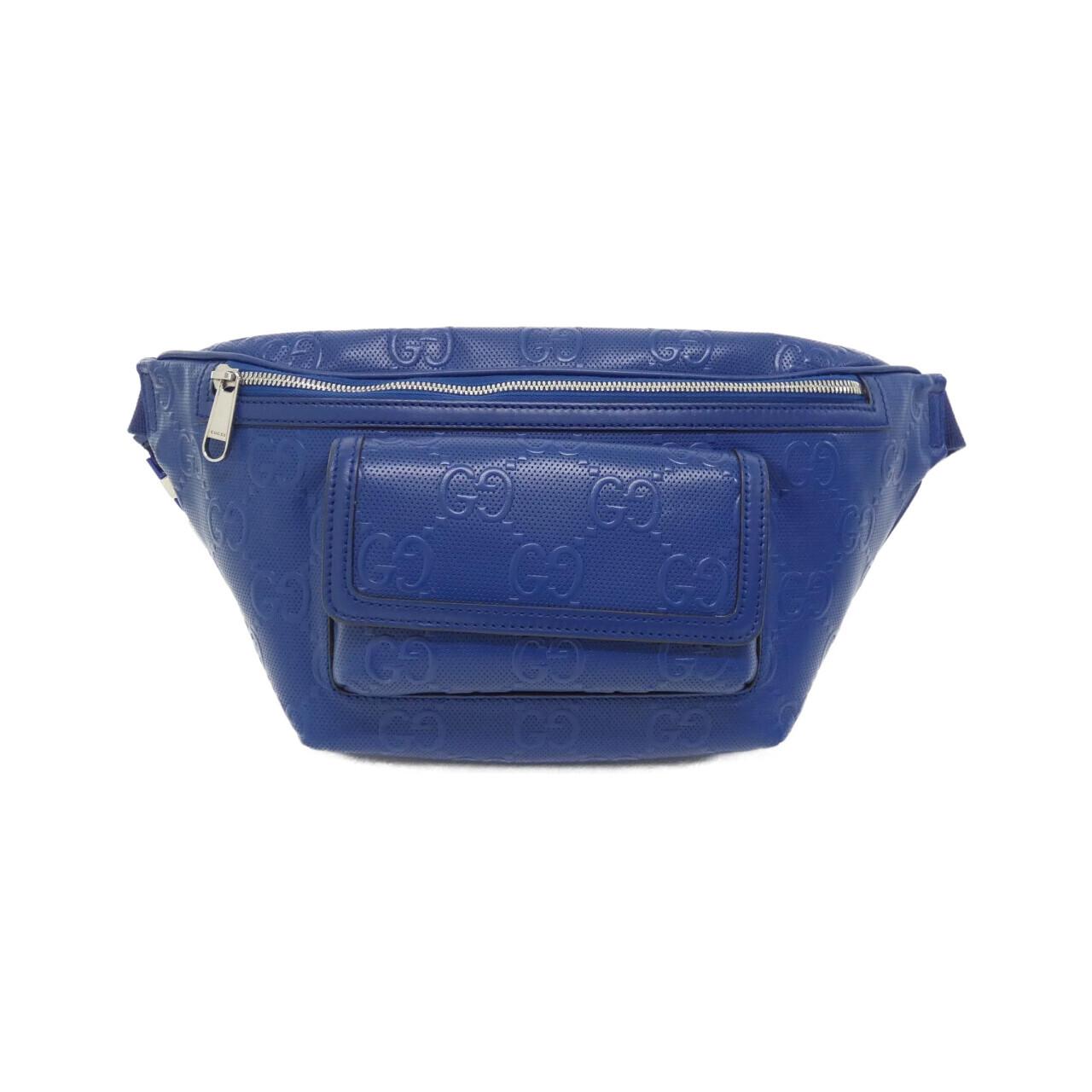 Gucci Embossed Waist Bag Leather Travel Bag Bag 3
