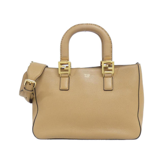 Fendi Ff Tote Calf Tote Bag