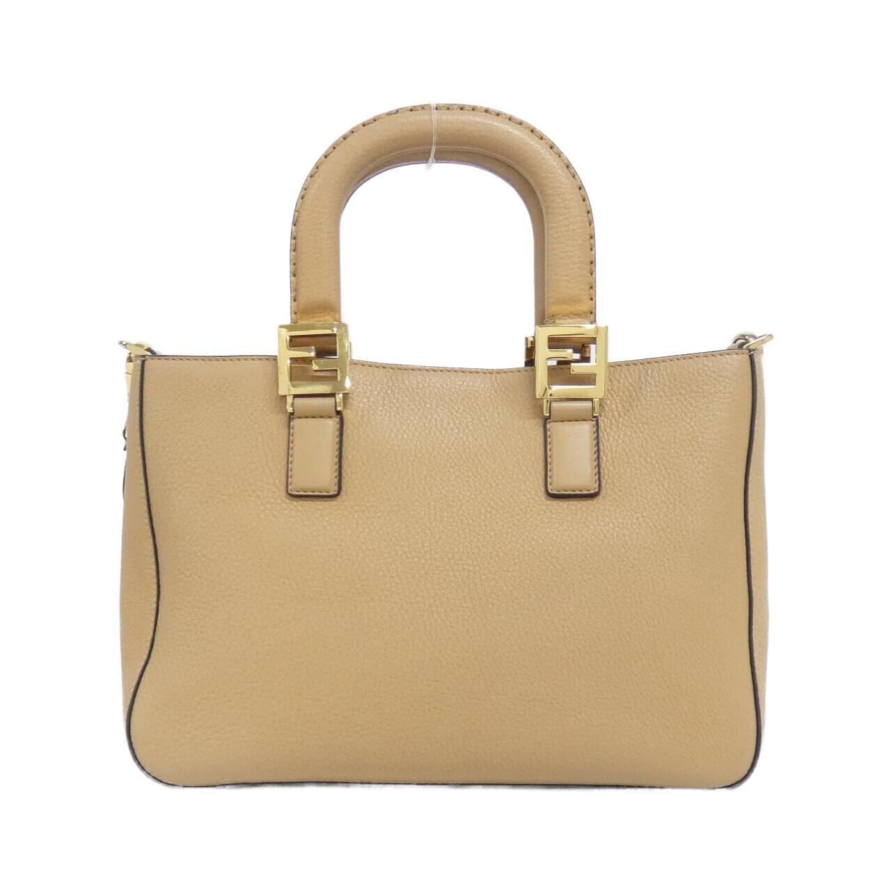 Fendi Ff Tote Calf Tote Bag