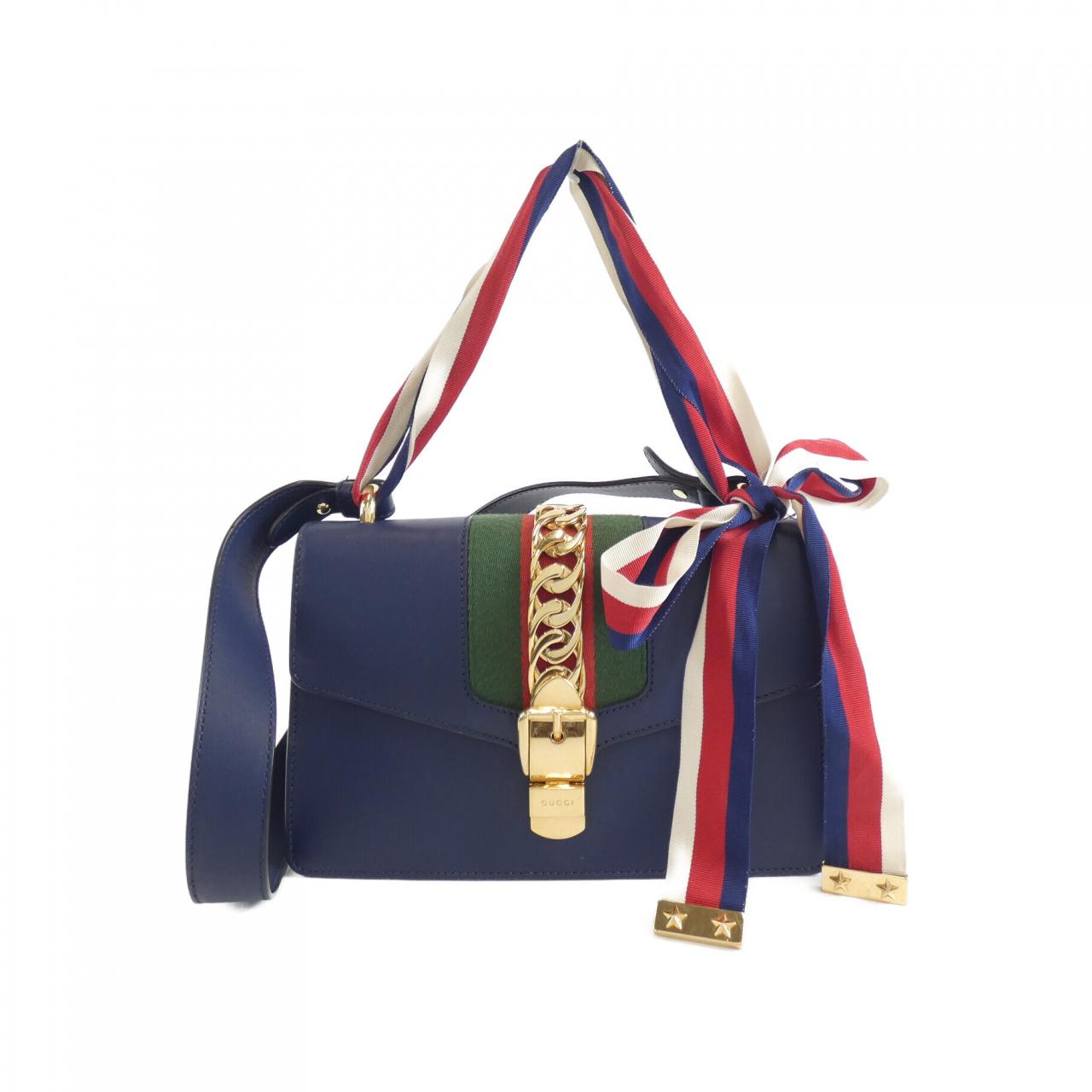 Gucci Sylvie Shoulder Bag Leather Bag 8