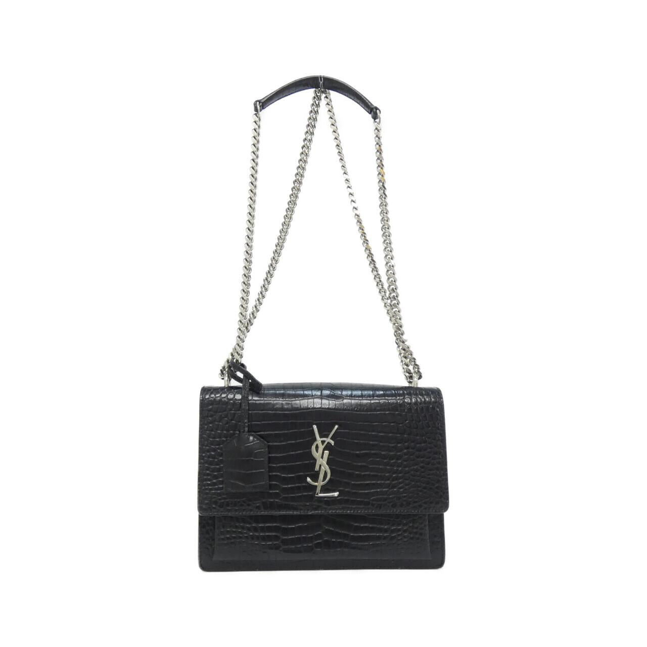 YSL Saint Laurent Sunset Calf Shoulder Bag Medium