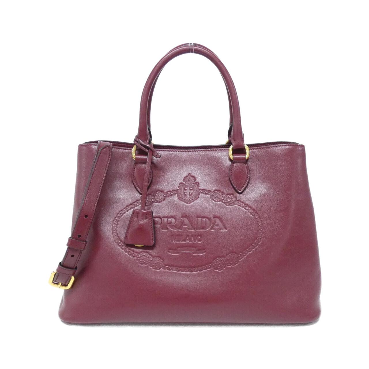 Prada 1Ba579 Glace Calf Bag Travel Bag