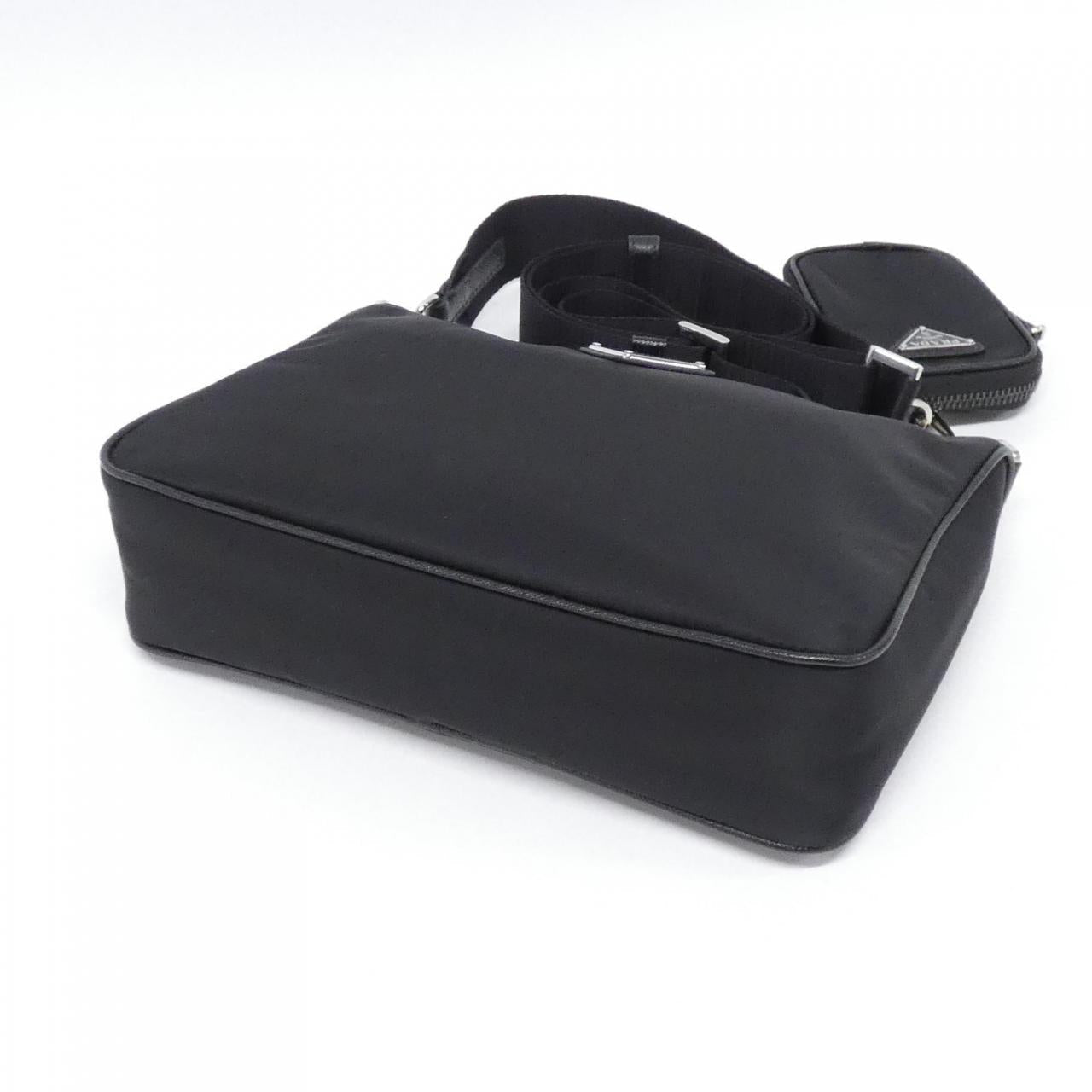Prada 2Vh113 Tessuto Shoulder Bag Saffiano