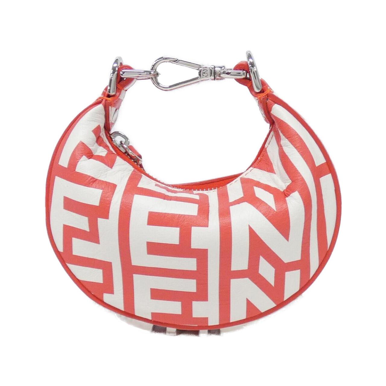 Fendi Graphy Nano Bag Leather Travel Bag