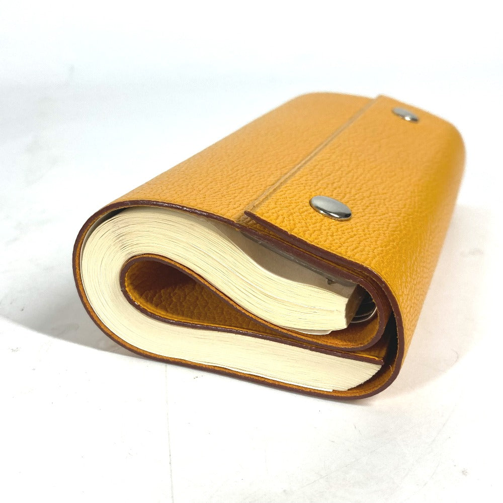 Notepad Yellow Notebook Stationery Roll Note Caillou Leather Travel Bag