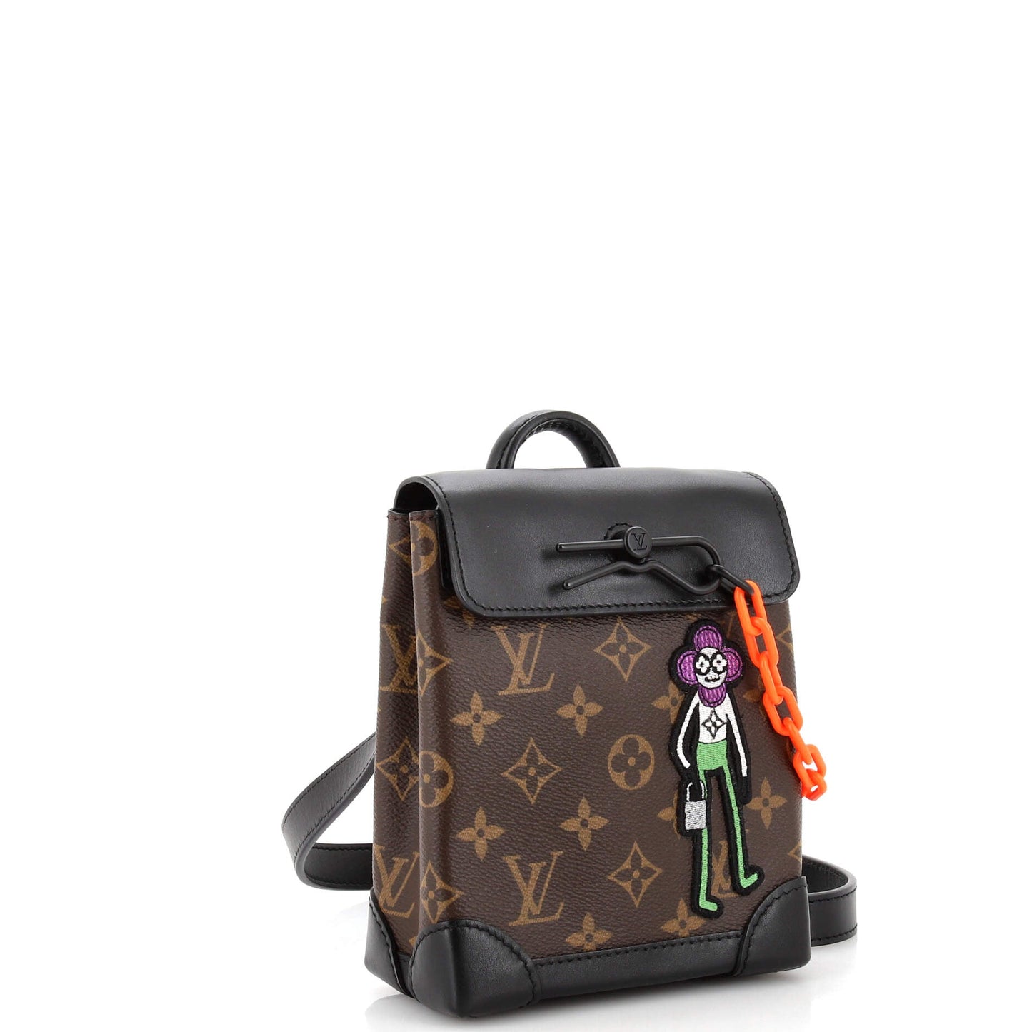 Louis Vuitton LV Steamer Bag With Lv Friends Patch Canvas Monogram Travel Bag