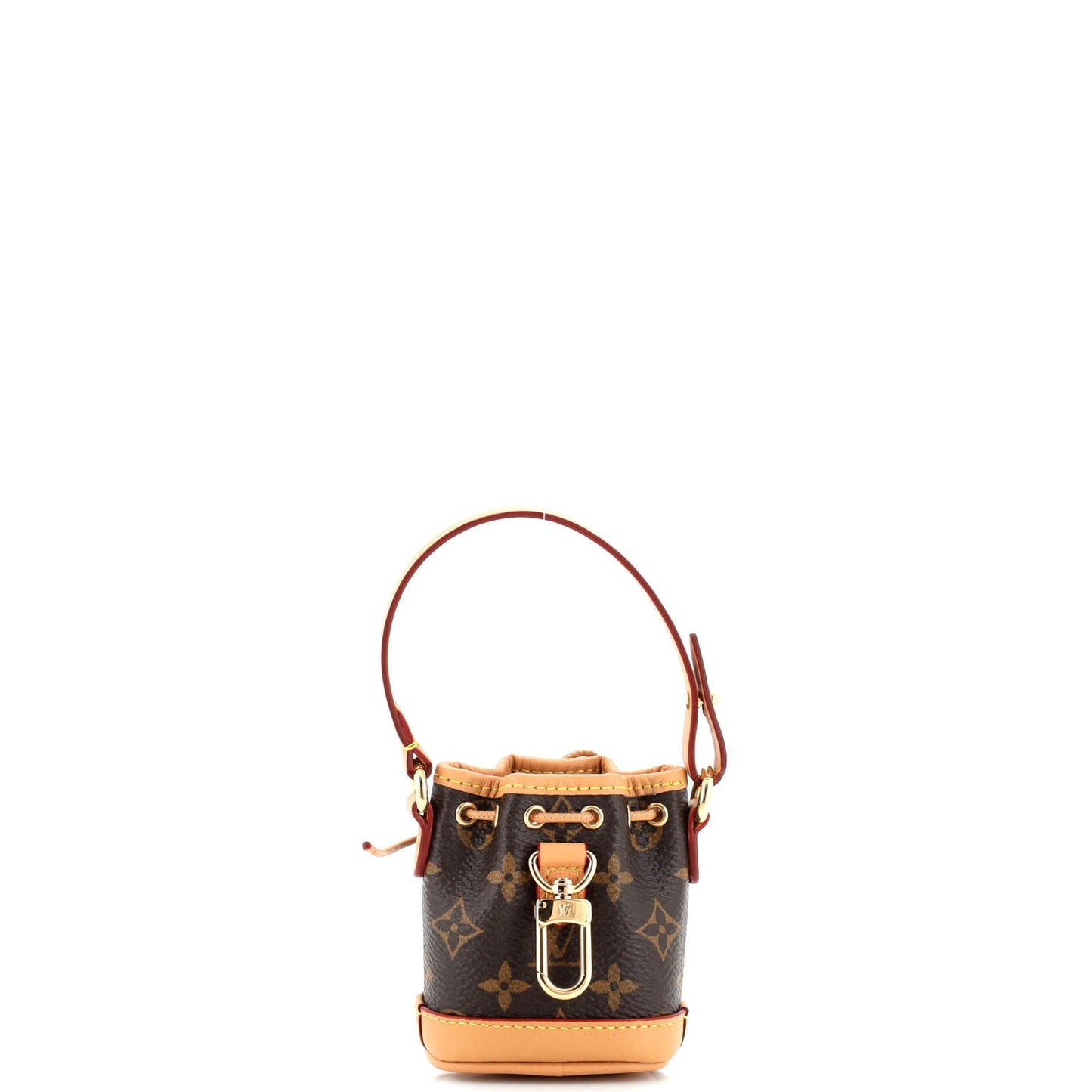 Louis Vuitton Noe Bag Charm Micro Canvas Monogram Travel Bag