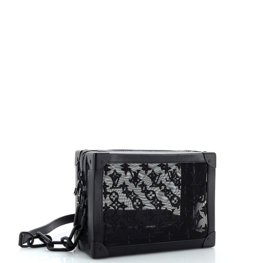 Louis Vuitton Soft Trunk Bag See Through Mesh Monogram Shoulder Bag