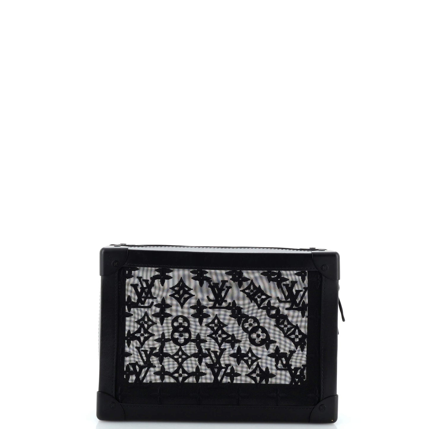 Louis Vuitton Soft Trunk Bag See Through Mesh Monogram Shoulder Bag