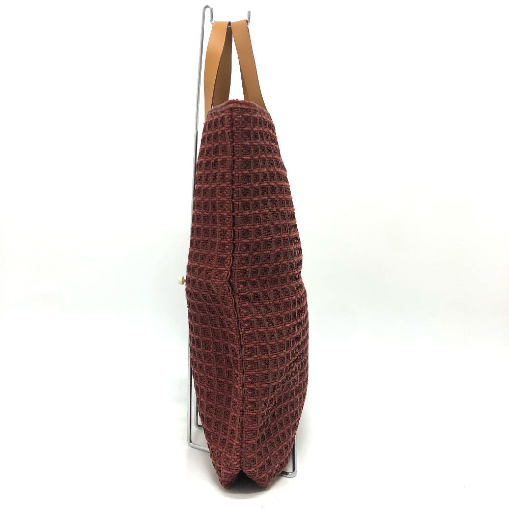 Hermes Tote Bag Amedaba Gm Canvas Brown