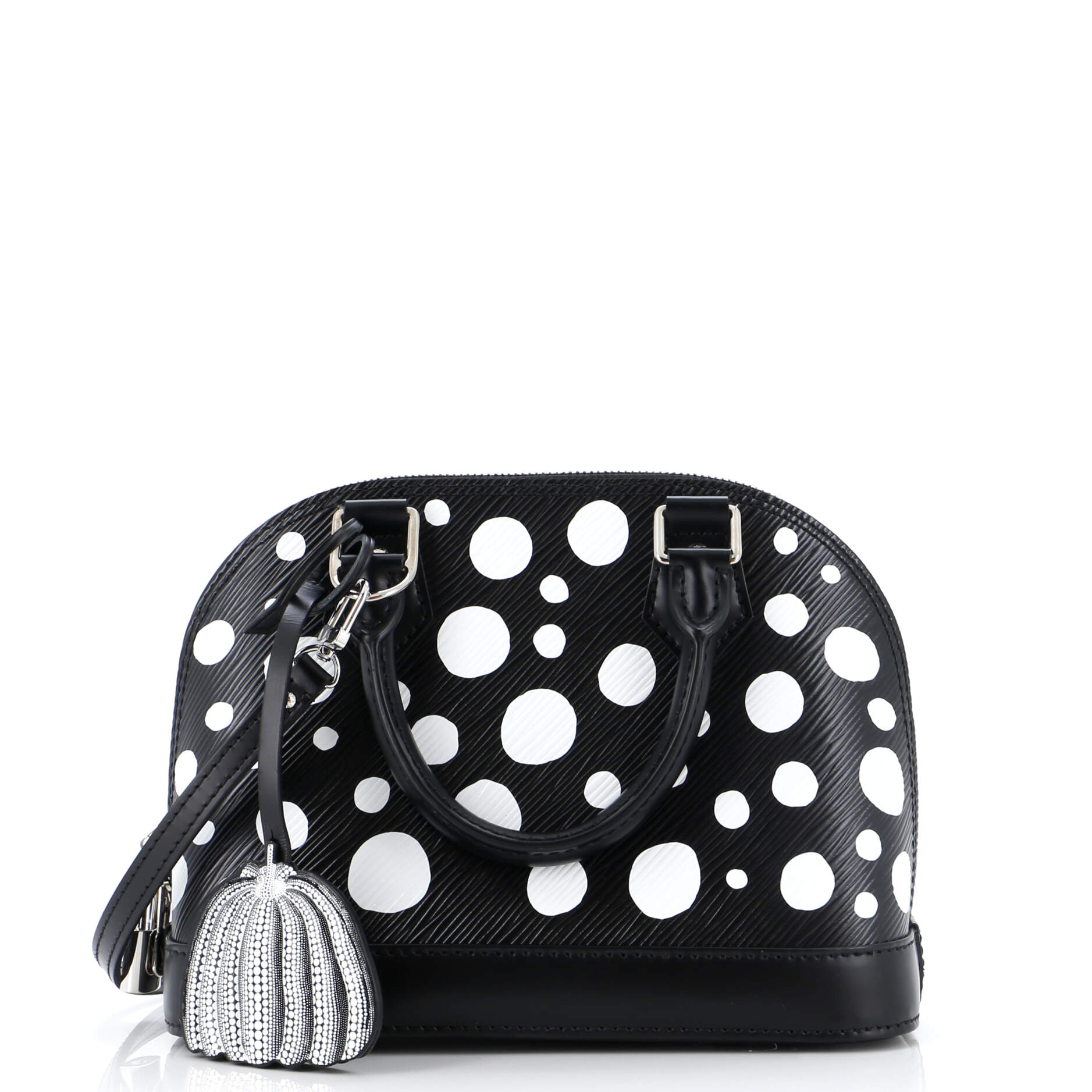 Louis Vuitton Alma Handbag Yayoi Kusama Infinity Dots Epi Leather Backpack