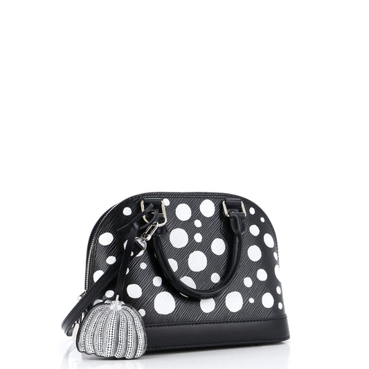 Louis Vuitton Alma Handbag Yayoi Kusama Infinity Dots Epi Leather Backpack