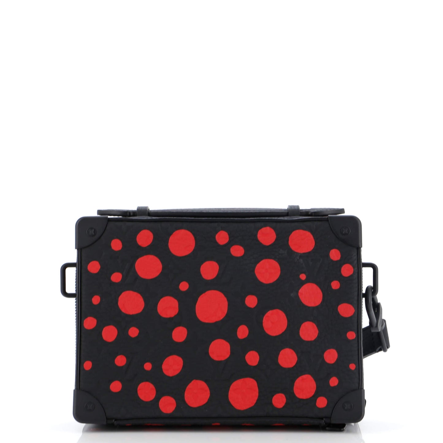 Louis Vuitton Handle Soft Trunk Bag Yayoi Kusama Infinity Leather Monogram Shoulder Bag