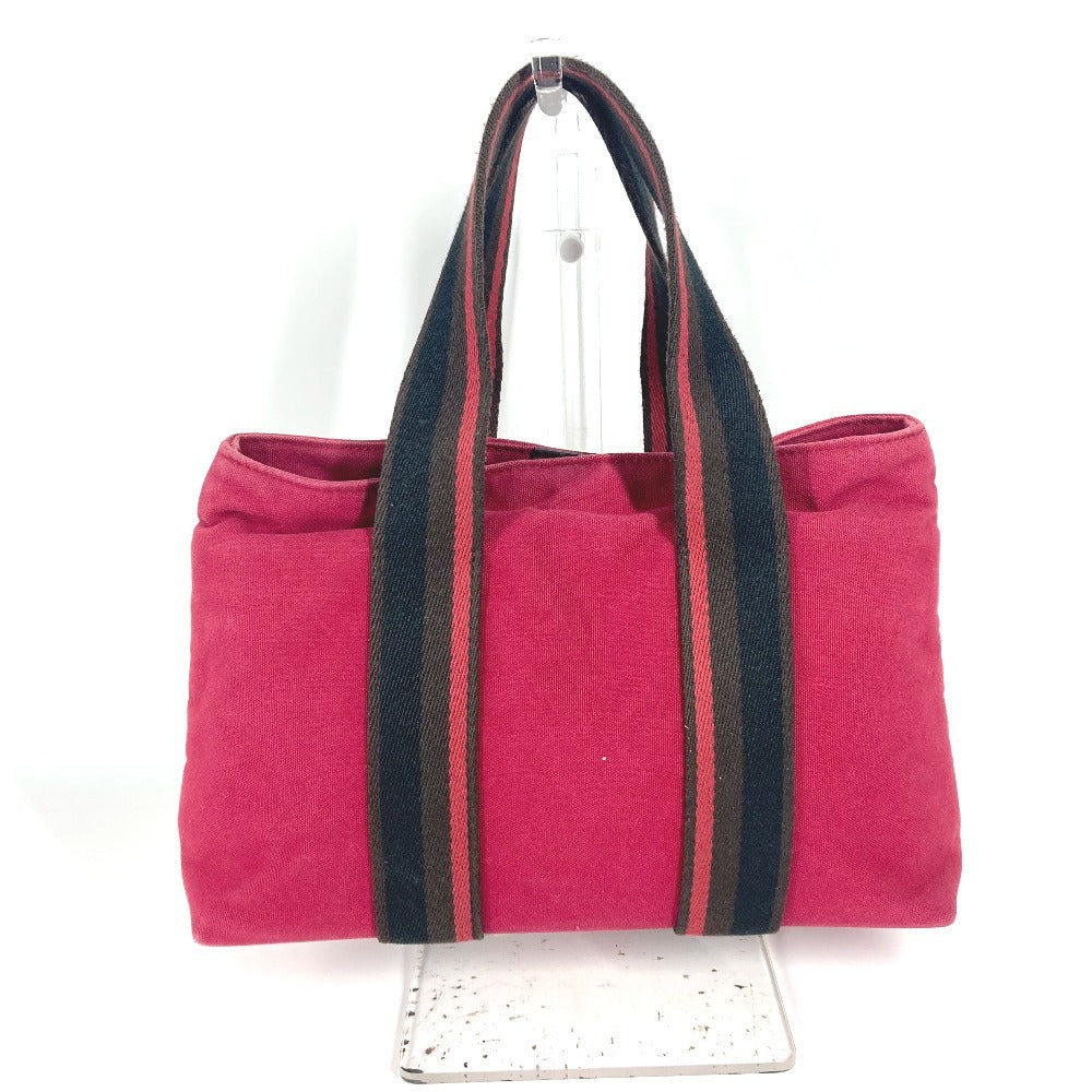 Hermes Tote Bag Troca Horizontal Pm Women Canvas Red