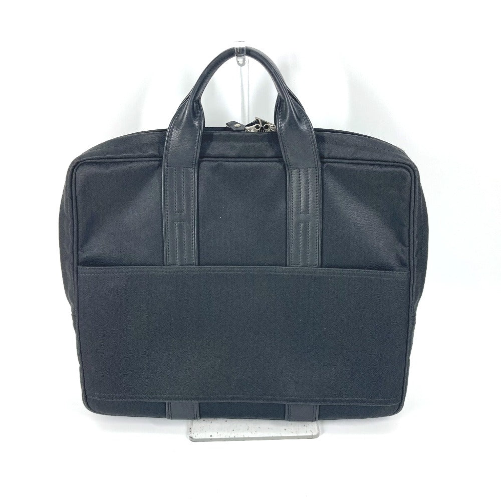 Hermes Business Bag 2Way Acapulco Odinatur Nylon Black Travel Bag