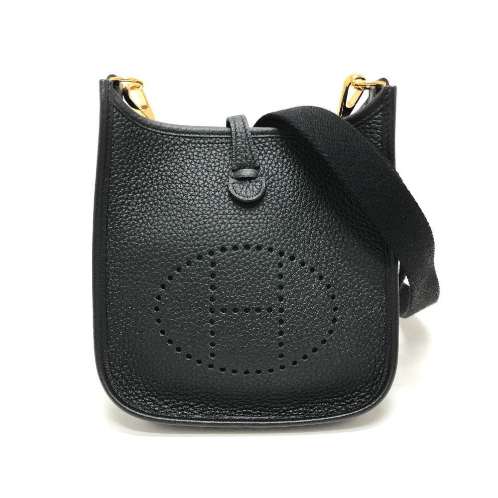 Shoulder Bag Taurillon Clemence Evelyn Tpm Amazone Black