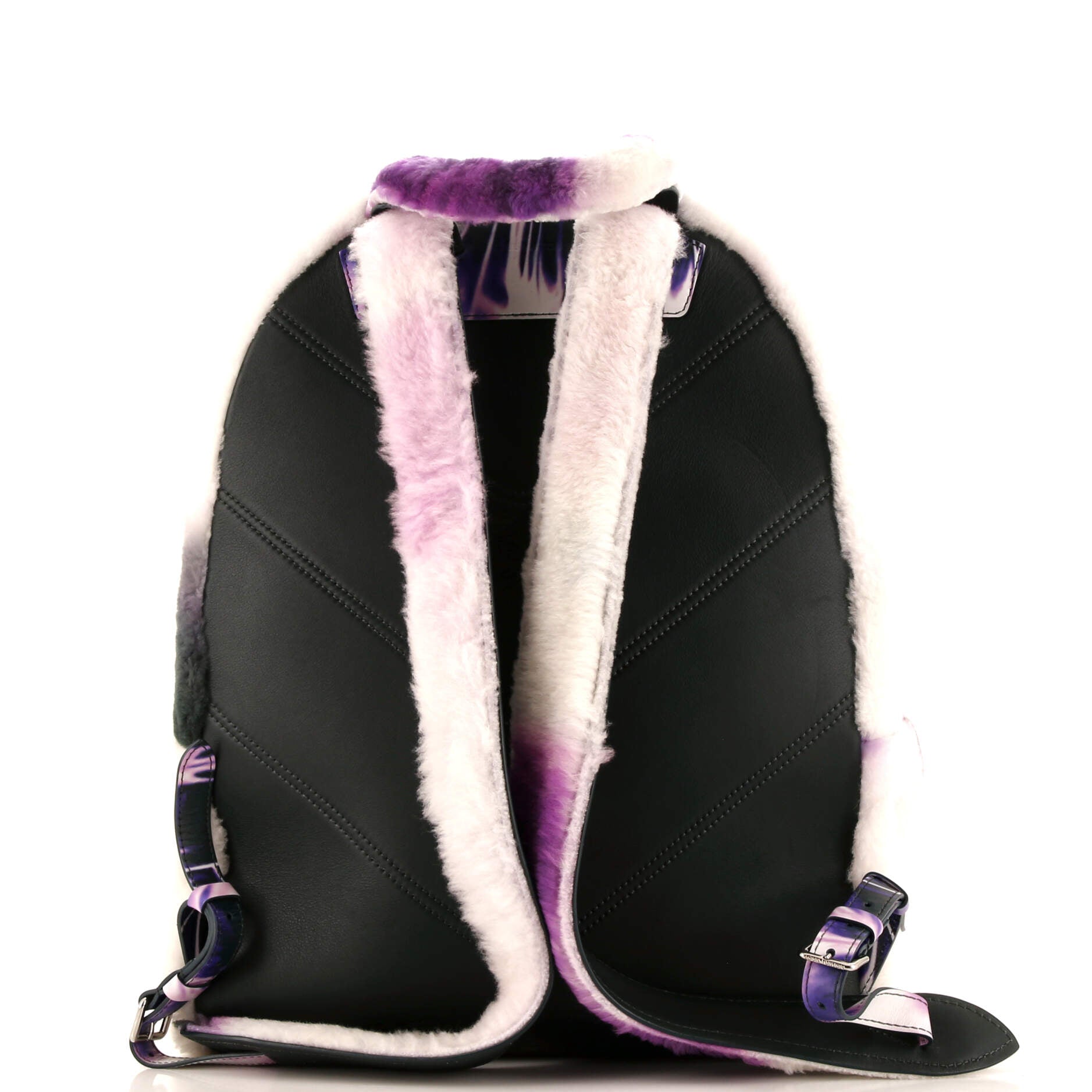 Louis Vuitton Multipocket Backpack Tie Dye Shearling