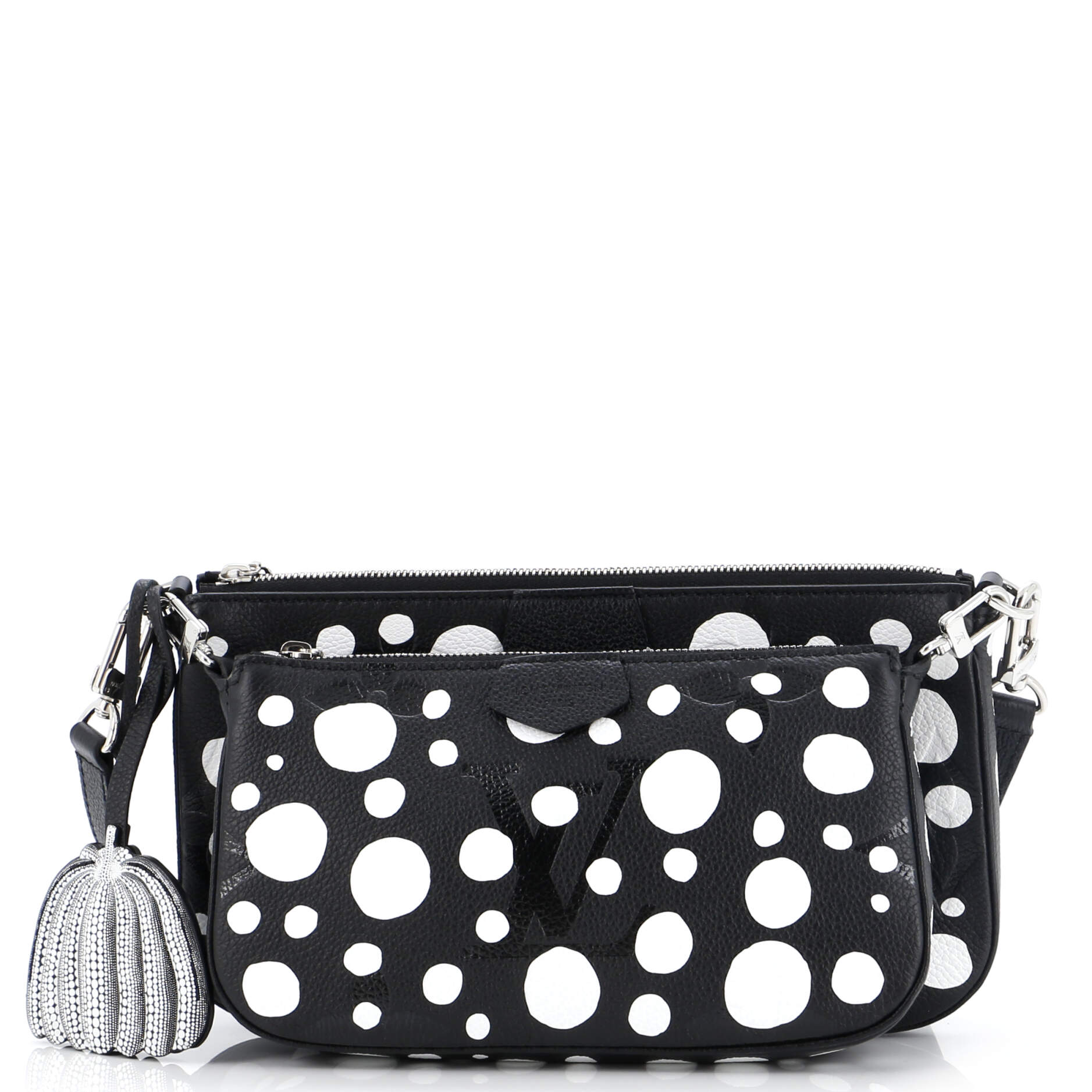 Louis Vuitton Multi Pochette Accessoires Yayoi Kusama Infinity Dots Monogram Shoulder Bag